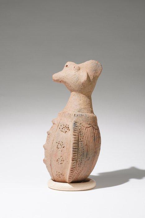 Een terracotta vat - Adamawa - Nigeria (Zonder Minimumprijs), Antiek en Kunst, Kunst | Niet-Westerse kunst