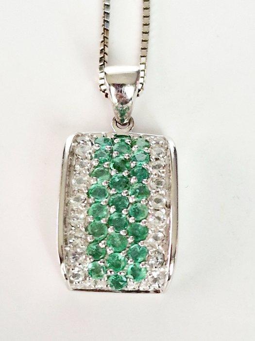 Zonder Minimumprijs - Ketting met hanger Zilver, Platina, Sieraden, Tassen en Uiterlijk, Antieke sieraden