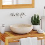 vidaXL Gootsteen 40x12 cm marmer crème, Doe-het-zelf en Verbouw, Sanitair, Verzenden, Nieuw