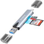 Strex Kaartlezer - Card Reader - USB 3.0/USB C - 2-In-1 - SD, Audio, Tv en Foto, Nieuw, Strex, Verzenden
