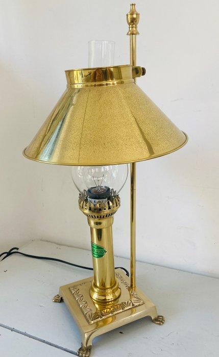 Lamp - Messing - Koperen tafellamp, Antiek en Kunst, Curiosa en Brocante