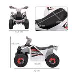 TRUUSK Elektrische Kinderquad Mini Elektrische Quad 6V Met V, Kinderen en Baby's, Speelgoed | Buiten | Accuvoertuigen, Verzenden