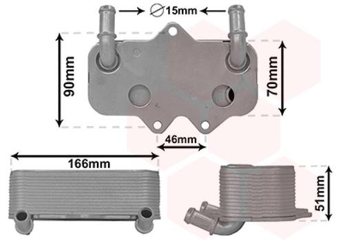OLIEKOELER VOOR OPEL ASTRA G 1998-2004 5989070121, Auto diversen, Auto-accessoires, Nieuw, Ophalen of Verzenden