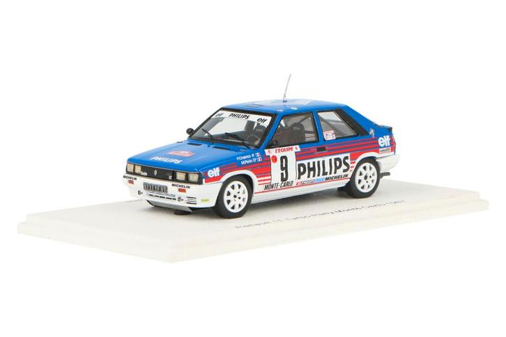 Renault 11 Turbo S5569 Spark Models  Modelauto 1:43 1987, Hobby en Vrije tijd, Modelauto's | 1:43, Verzenden