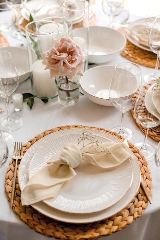 Servetten Beige 40x40cm Katoen - Treb X, Huis en Inrichting, Keuken | Textiel, Tafelkleed of Tafelzeil, Overige kleuren, Nieuw