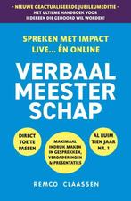 9789464372083 Verbaal Meesterschap Remco Claassen, Verzenden, Nieuw, Remco Claassen