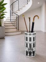 Vaas - Keramiek - Paraplubak - volledig versierd aan alle