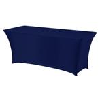 Tafelhoes rechthoek Symposium 183x76x73cm Donkerblauw hoes