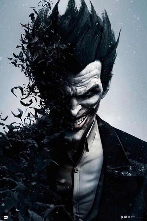 Poster DC Comics Batman Arkham Knigt Origins Joker 61x91,5cm, Verzamelen, Posters, Nieuw, A1 t/m A3, Verzenden