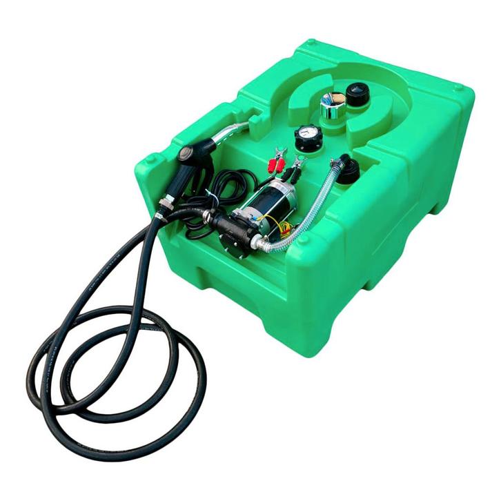 Benzinetank 210 liter mobiele  met 12 Volt benzinepomp, Zakelijke goederen, Agrarisch | Tractoren