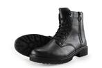 Remonte Veterboots in maat 40 Zwart | 15% korting, Kleding | Dames, Schoenen, Verzenden, Zwart, Overige typen, Remonte