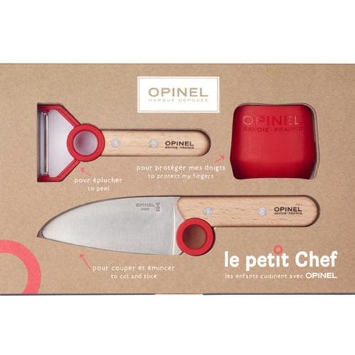 Kinderkeukenset, Opinel Le Petit Chef, 3-delig - Opinel, Kinderen en Baby's, Speelgoed | Overig