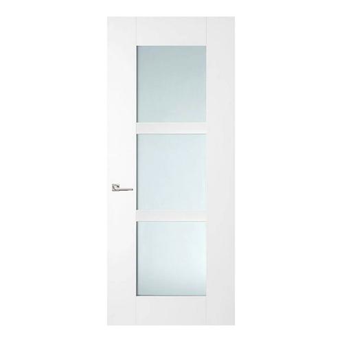 Skantrae binnendeur SKS3453 88x210 (Opdek linksdraaiend), Doe-het-zelf en Verbouw, Deuren en Horren, Nieuw, Glas, Hout, Binnendeur