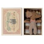 Maileg - Sleepy wakey baby muis in luciferdoosje - Rose, Nieuw