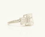 Verlovingsring - 14 karaat Witgoud - 3.79ct. tw. Diamant