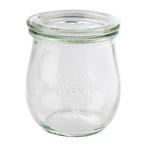 Glazen potten met deksel | 12 stuks | 220ml, Verzenden