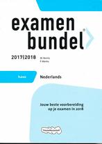 Examenbundel Havo Nederlands 2017/2018, Verzenden, Nieuw