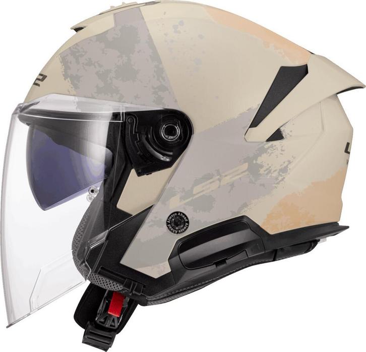 LS2 OF618 Verso II Aqua Ivory Jethelm, Motoren, Kleding | Motorhelmen, XXL, Nieuw met kaartje, Overige merken, Jethelm, Verzenden