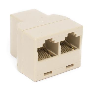 Benson Ethernet en ISDN splitter - RJ45 - ivoor - lichtge... beschikbaar voor biedingen