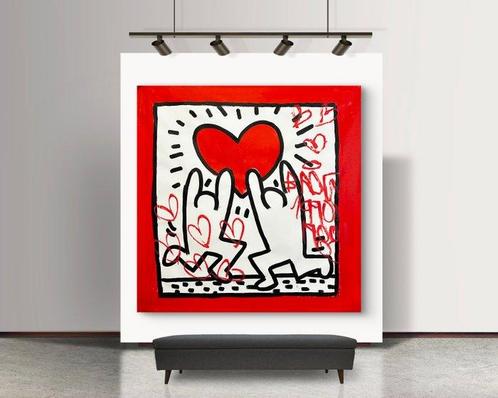Freda People (1988-1990) - Super Rare Haring, Antiek en Kunst, Kunst | Schilderijen | Modern