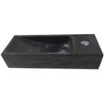 Wiesbaden Raw - Fontein - Rechts - 38x14x8cm - Hardsteen, Ophalen of Verzenden, Nieuw