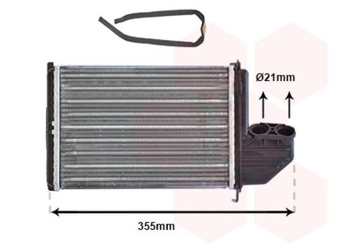 KACHEL RADIATEUR VOOR BMW 3 E36 1990-2000 64118390435, Auto-onderdelen, Airco en Verwarming, Nieuw, Ophalen of Verzenden