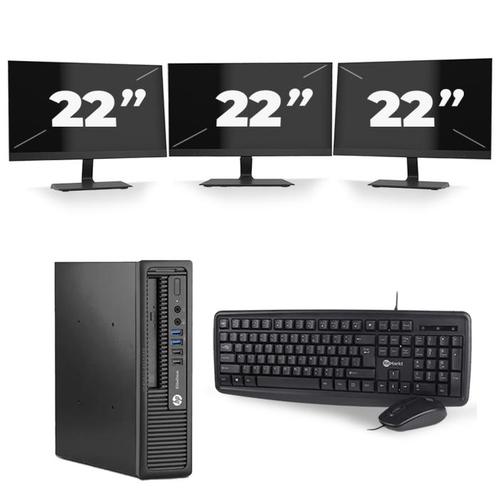 HP EliteDesk 800 G1 USFF - Intel Core i3-4e Generatie - 8GB, Computers en Software, Desktop Pc's, Nieuw, Verzenden