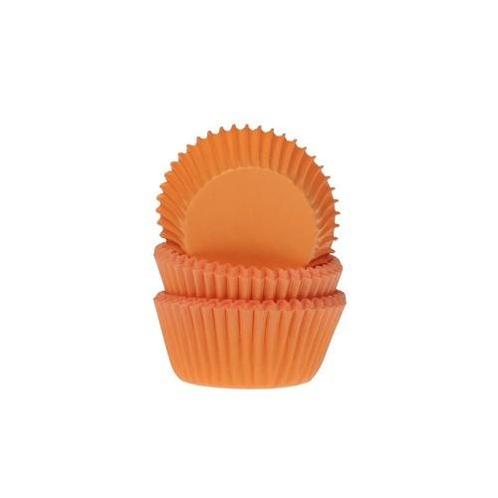 Cupcake Vormpjes HoM MINI Oranje 35x23mm. 60st., Hobby en Vrije tijd, Taarten en Cupcakes maken, Nieuw, Verzenden