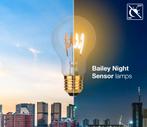 Bailey LED Dag/Nacht Sensor lamp E27 4W 300lm 2000K Goud..., Ophalen of Verzenden, Nieuw