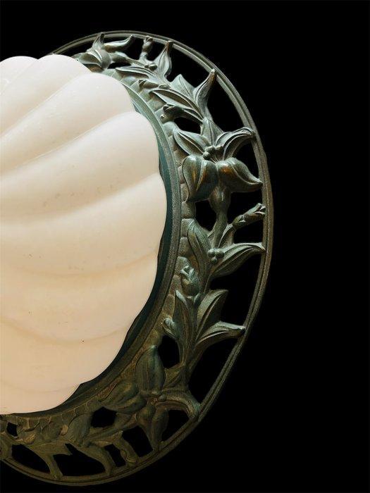 Plafondlamp - IJzer - Plafondlamp Art Nouveau, Antiek en Kunst, Curiosa en Brocante
