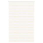 vidaXL Zebra rolgordijn 145x200 cm stofbreedte 140,9 cm, Verzenden, Nieuw, Beige