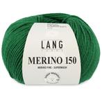 Lang Yarns Merino 150 - 17 groen - Merinowol Garen, Hobby en Vrije tijd, Breien en Haken, Ophalen of Verzenden, Nieuw