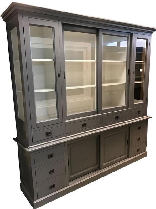 Buffetkast grijs Vleuten 225cm, Huis en Inrichting, Kasten | Buffetkasten, Ophalen of Verzenden