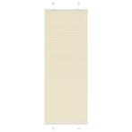 vidaXL Plissé rolgordijn 75x200 cm stofbreedte 74,4 cm, Verzenden, Nieuw, Crème