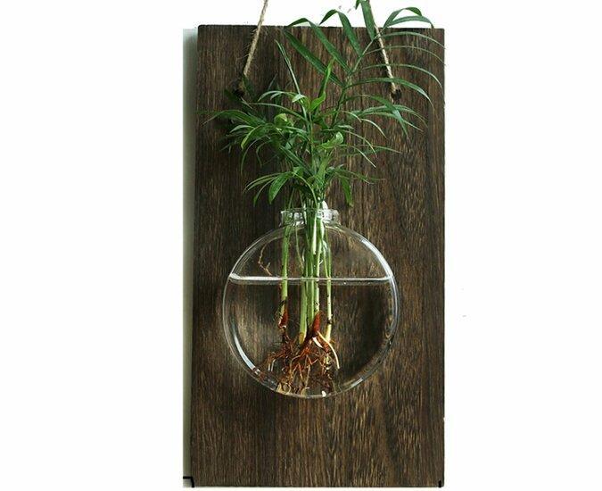 Hangende muurvaas - Stekvaasje op plank - Plantenhanger H..., Huis en Inrichting, Woonaccessoires | Vazen, Verzenden