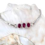 Zonder minimumprijs - Armband Verguld Robijn - Topaas - 18K, Nieuw