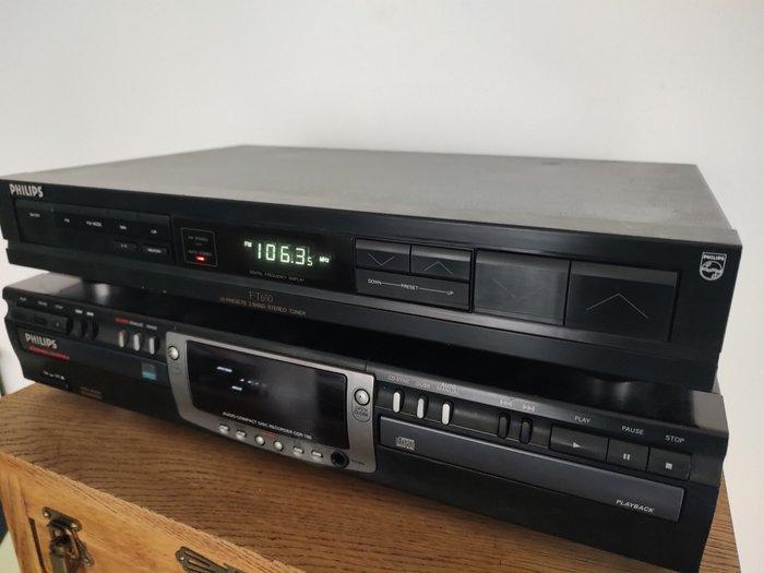 Philips - FT650/00R - CDR765/00 - Tuner and Cd-recorder, Audio, Tv en Foto, Radio's