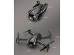 KF610 Zwart Quad Drone met HD Dual Camera´s - Gratis Extra, Verzenden, Nieuw