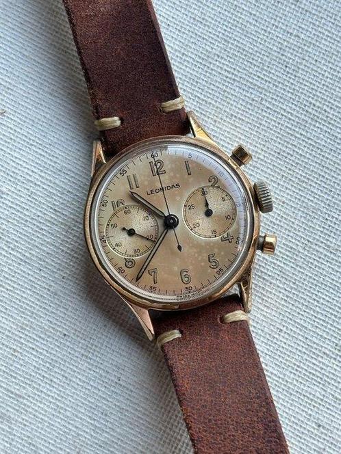Leonidas - Pre-Heur Big Eye - Heren - 1957, Sieraden, Tassen en Uiterlijk, Horloges | Heren