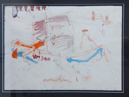 Anton Heyboer (1924-2005) - Garnalen vissen, Antiek en Kunst, Kunst | Schilderijen | Modern