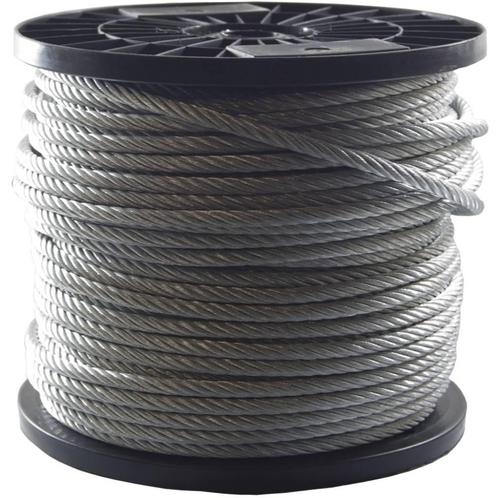 Staalkabel 8 mm 100 meter verzinkt op rol, Doe-het-zelf en Verbouw, IJzerwaren en Bevestigingsmiddelen, Verzenden