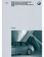 2005 BMW GENÈVE HARDCOVER PERSMAP DUITS, Boeken, Auto's | Folders en Tijdschriften, Nieuw, BMW, Author