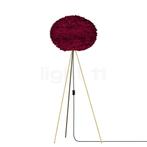 Umage Eos Tripod Vloerlamp, frame messing/lampenkap rood -, Huis en Inrichting, Lampen | Vloerlampen, Verzenden, Nieuw