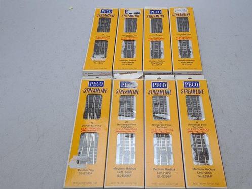 Peco N - E390F/E395F/E396F - Modeltreinsporen (8) - 8, Hobby en Vrije tijd, Modeltreinen | N-Spoor