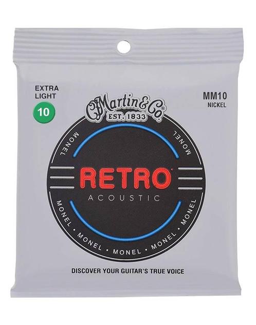 Martin MM10X Retro Acoustic Monel Wound .010, Muziek en Instrumenten, Instrumenten | Toebehoren, Verzenden