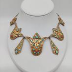 Zonder minimumprijs - Halsketting Zilver Turquoise -, Nieuw