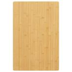 Bamboe Tafelblad 40x60cm | Retourdeal | Veilig & Snel, Nieuw, Minder dan 50 cm, Tafelblad, Overige houtsoorten