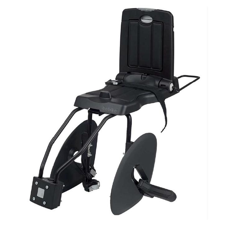 Bobike Maxi Junior Plus Urban Black Achterstoeltje, Fietsen en Brommers, Fietsaccessoires | Fietsstoeltjes, Nieuw, Verzenden