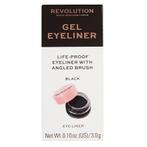 Revolution Black Gel Eyeliner, Verzenden, Nieuw, Make-up