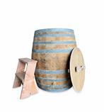 XXL eikenhouten ijsbad 500 liter - complete set!, Ophalen of Verzenden, Nieuw, Overige typen